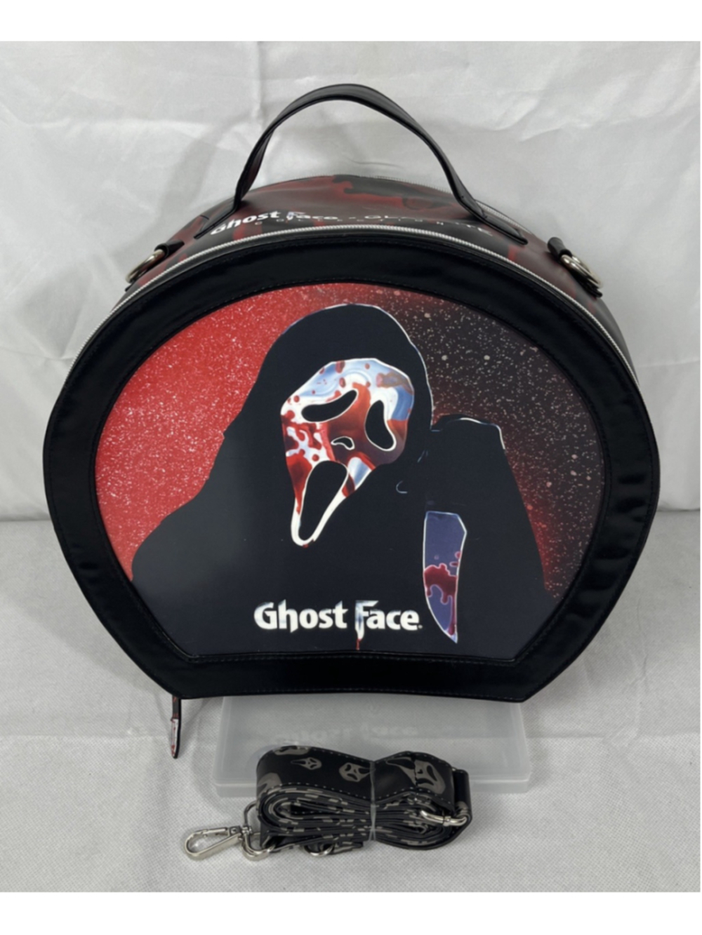 NEW GLAMLITE GHOST FACE X LENTICULAR MOTION MAKEUP TRAVEL BAG LIMITED EDITION